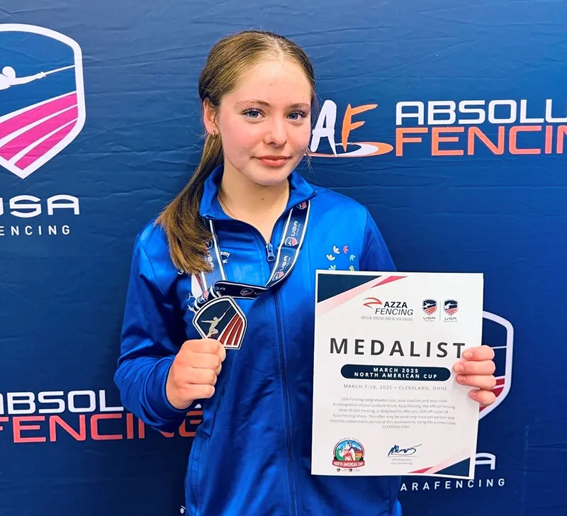 Zara Djamirze silver medal